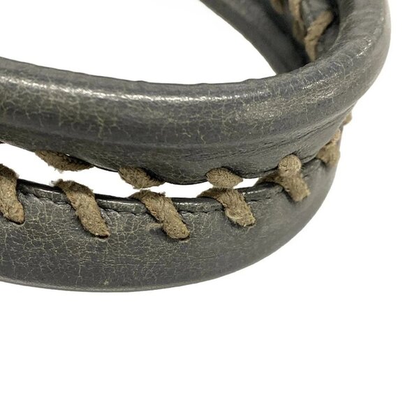 Auth BALENCIAGA The Sunday Small Tote 228750 Dark Gray Leather Tote Bag - Picture 8 of 16